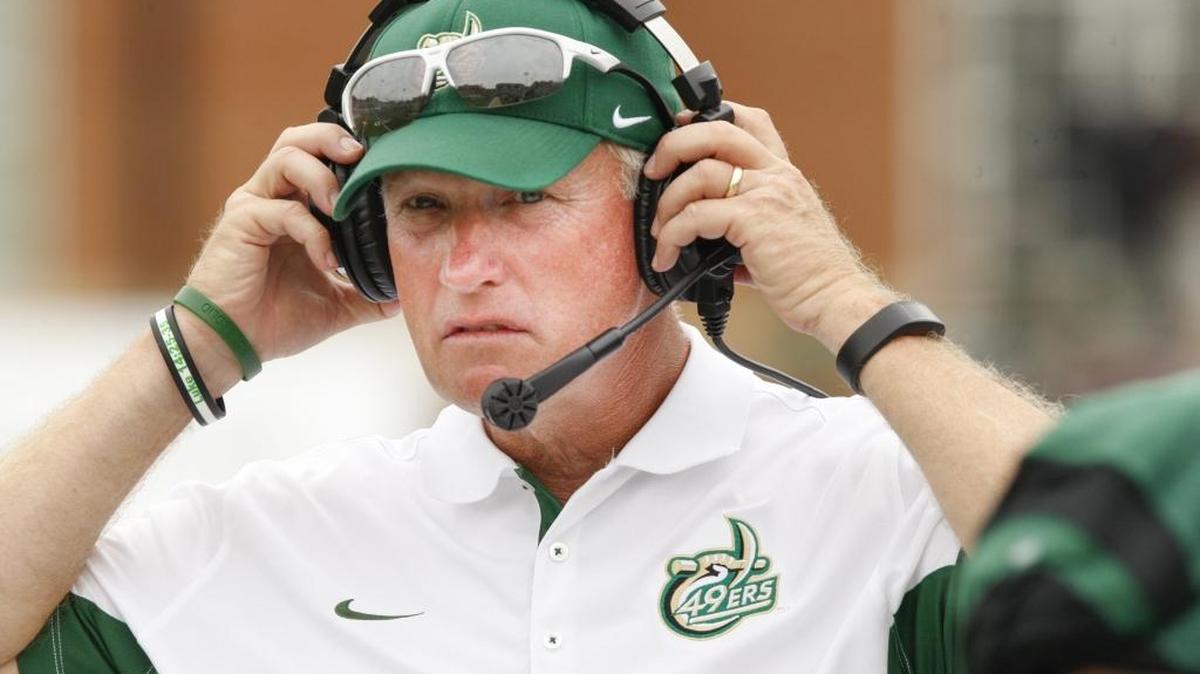 Charlotte football coach Brad Lambert and the 49ers defeated Marshall 27-24 on Saturday to improve to 2-2 in Conference USA.