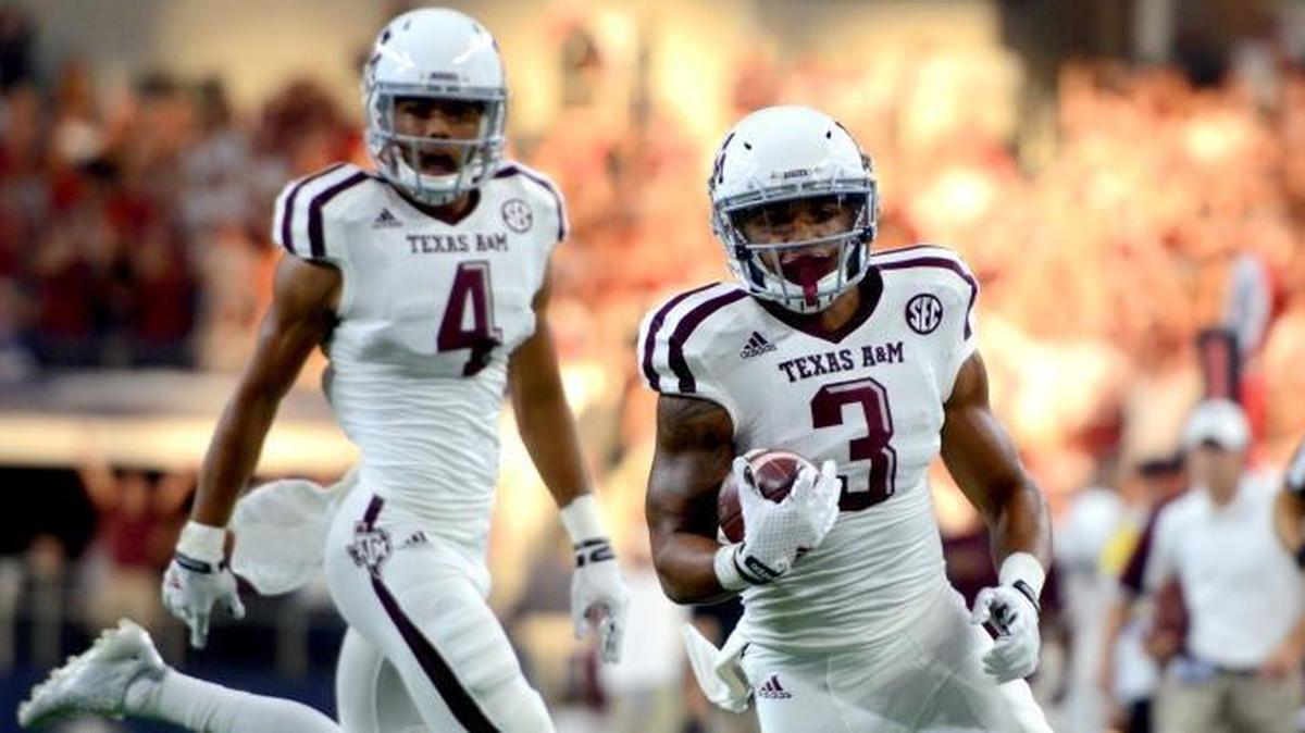 Texas A&M's Christian Kirk (3) is the Aggies’ most dangerous offensive weapon, and he should have a big game against Wake Forest’s unexceptional defense.
