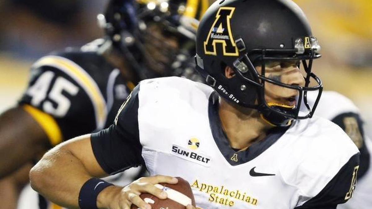 Appalachian State quarterback Taylor Lamb passed for three touchdowns in the Mountaineers’ 23-20 victory at Idaho on Saturday. Lamb has 74 career TD passes, tying Armanti Edwards, who played for App State from 2006 to 2009.