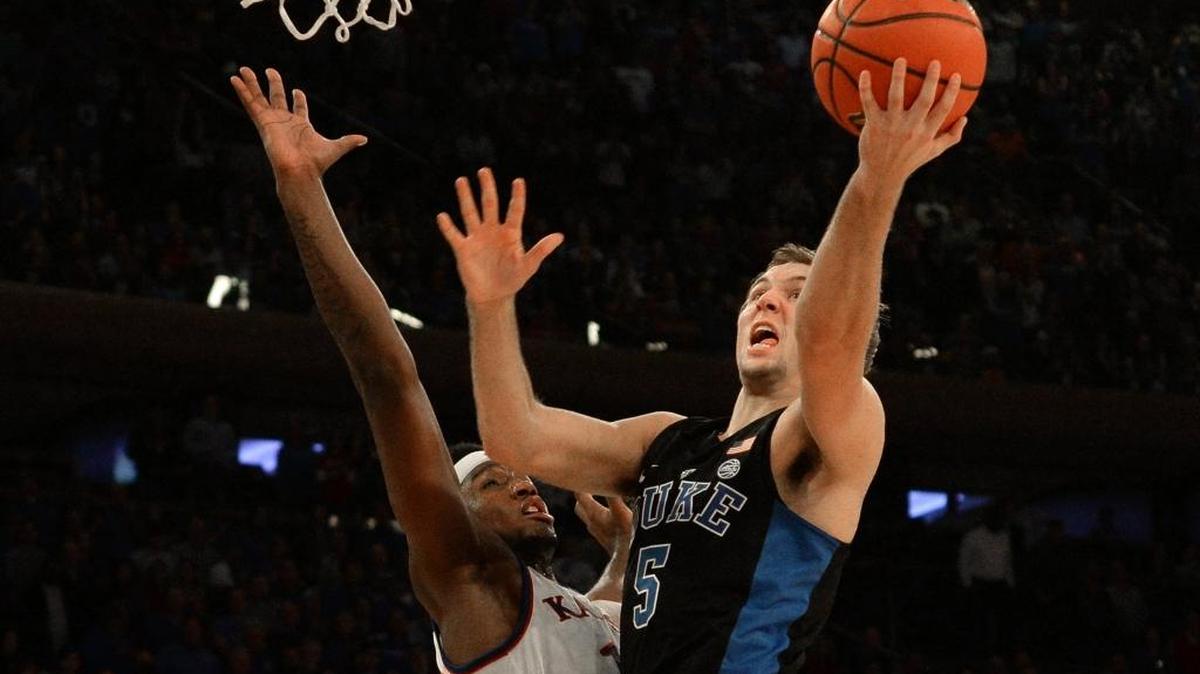 Duke guard Luke Kennard (right) averages 18.2 points to lead the No.6-ranked Blue Devils, who will play host to William & Mary Wednesday night.