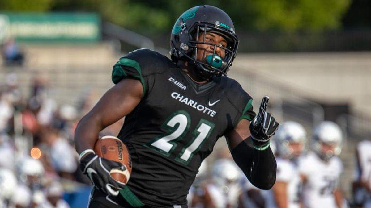 Charlotte 49ers linebacker Juwan Foggie intercepted his second pass of the season and returned it 48 yards against Old Dominion in Thursday’s Conference USA football game at Richardson Stadium. Charlotte won 28-25 to improve to 2-1.