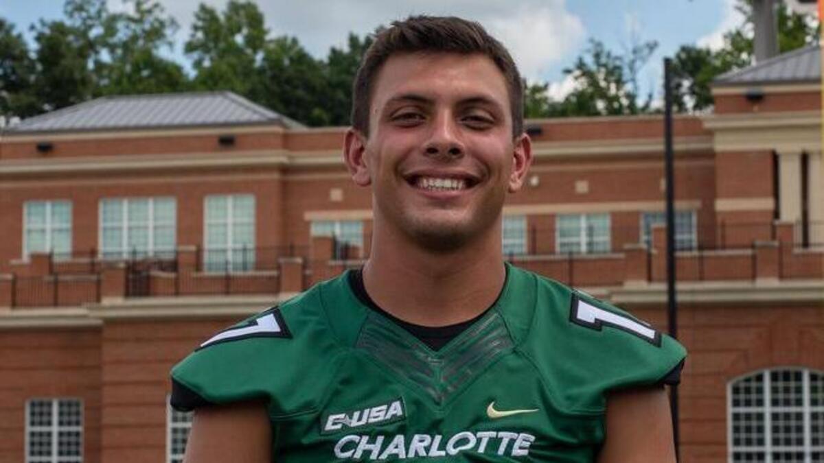 Charlotte 49ers quarterback Chris Reynolds was sacked five times against UAB on Saturday.