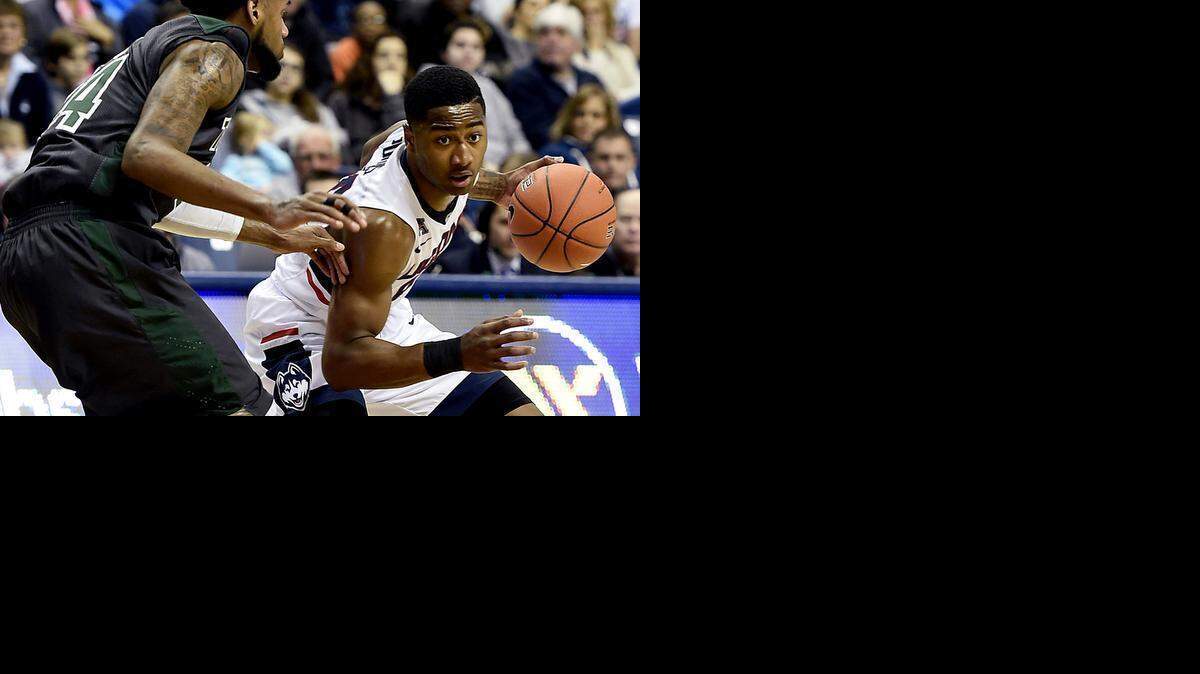 
Raleigh native Rodney Purvis is averaging 9.8 points per game for UConn, fourth-best on the team and slightly more than he averaged as a freshman at N.C. State, while pulling down 2.1 rebounds a night.

