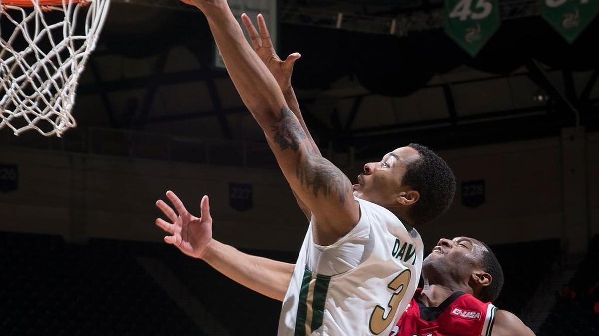 Jon Davis scored 27 points Wednesday as No. 7 seed Charlotte beat No. 10 seed Rice 79-69 in a Conference USA second-round matchup. The 49ers (14-18) play second-seeded Middle Tennessee (21-9) in the quarterfinals on Thursday.