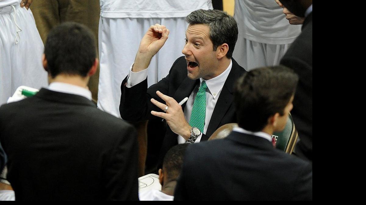 
New Lenoir-Rhyne basketball coach Ryan Odom went 8-11 as the Charlotte 49ers’ interim head coach last season.
