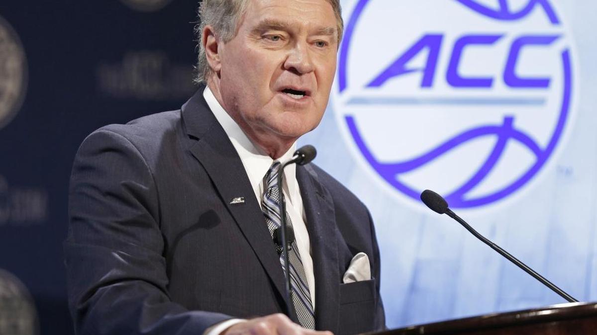 ACC Commissioner John Swofford.