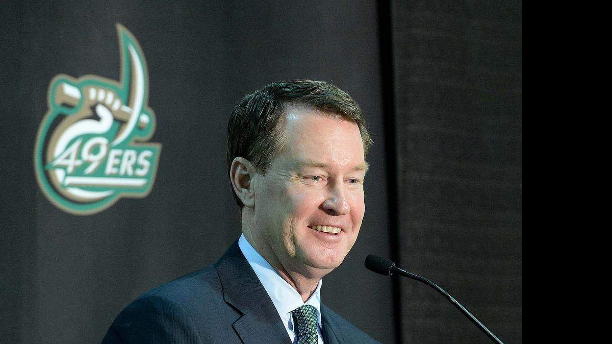 
New Charlotte 49ers coach Mark Price.
