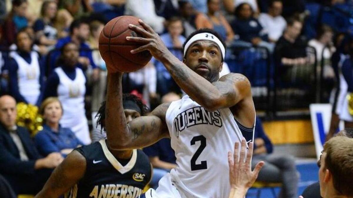 Queens and guard Jalin Alexander (2) are headed to the NCAA Division II Elite Eight in South Dakota.
