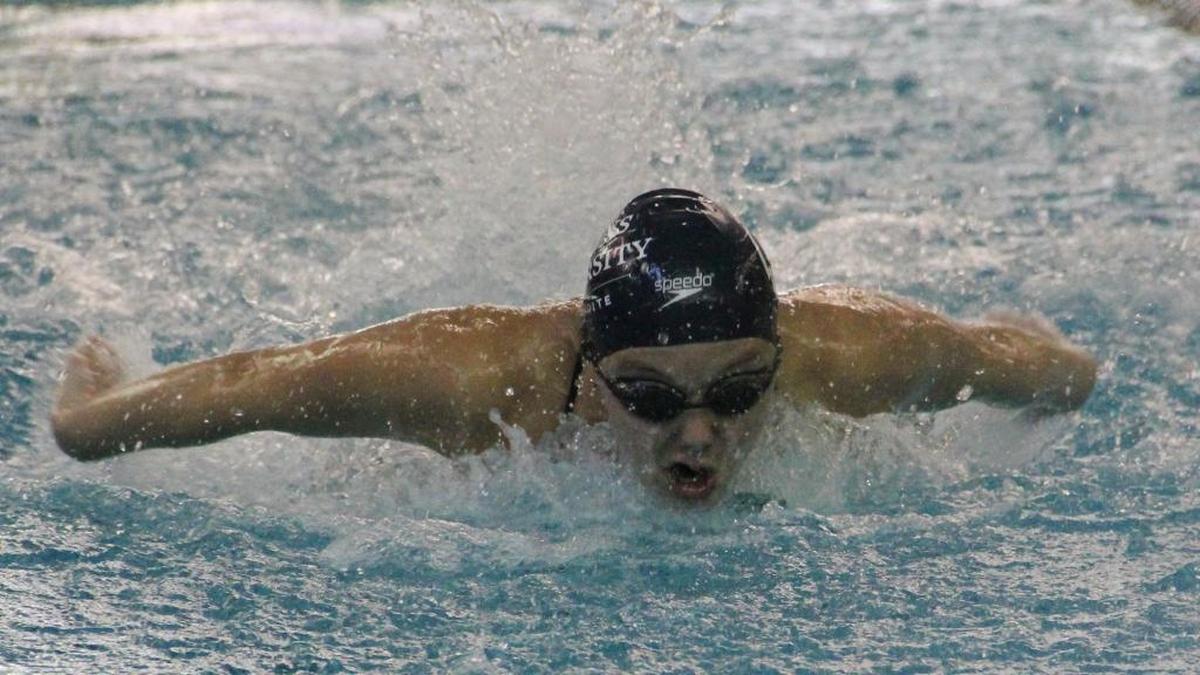 Alexandra Marshall says swimming was a diversion during her dark days. “I looked forward to jumping in the pool and losing myself for a couple hours. Finding the sensations of the water, feeling how the water felt on my skin with the bubbles. Just soaking in all of these sensory feelings ... it was truly an escape for me.”