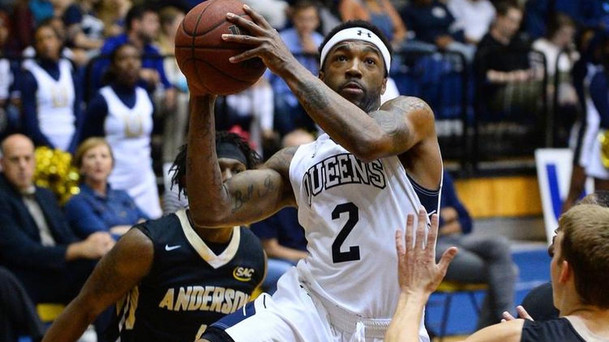 Guard Jalin Alexander (2) returns for Queens, which is ranked No. 2 in preseason NCAA Division II polls. The Royals are favored to repeat as South Atlantic Conference champions.