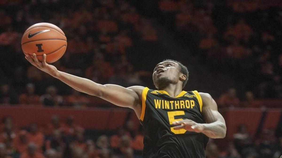 Keon Johnson scored 24 points as Winthrop beat Liberty 84-67 on Saturday to join the Flames in a second-place tie in the Big South Conference.