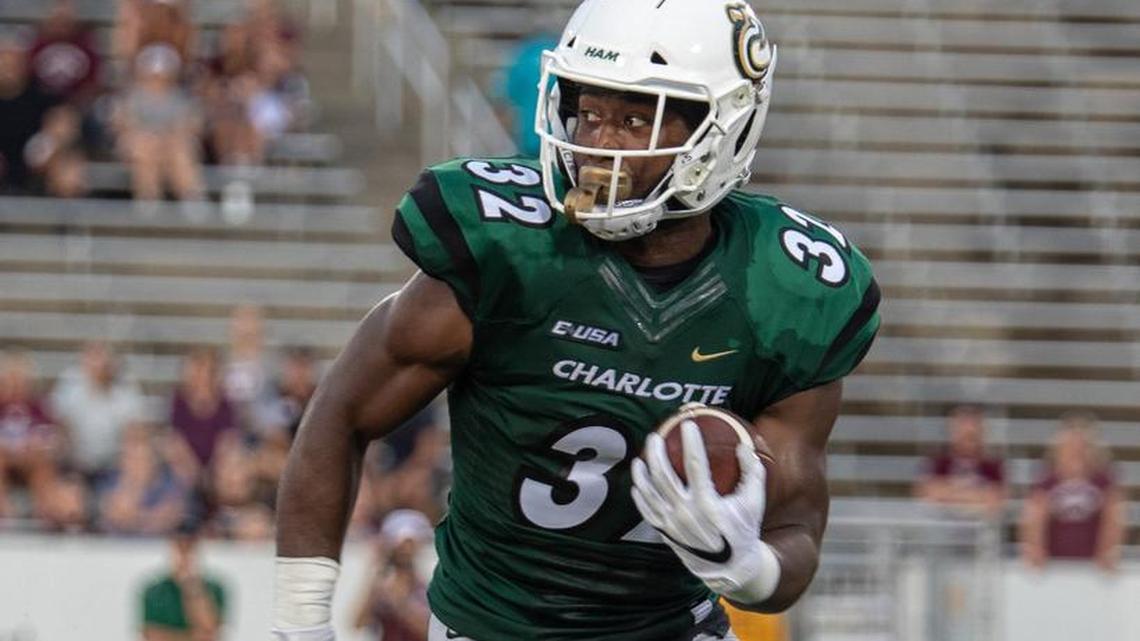 Charlotte running back Benny LeMay, seen here in 2018, was the only bright spot for the 49ers on Saturday at FIU.