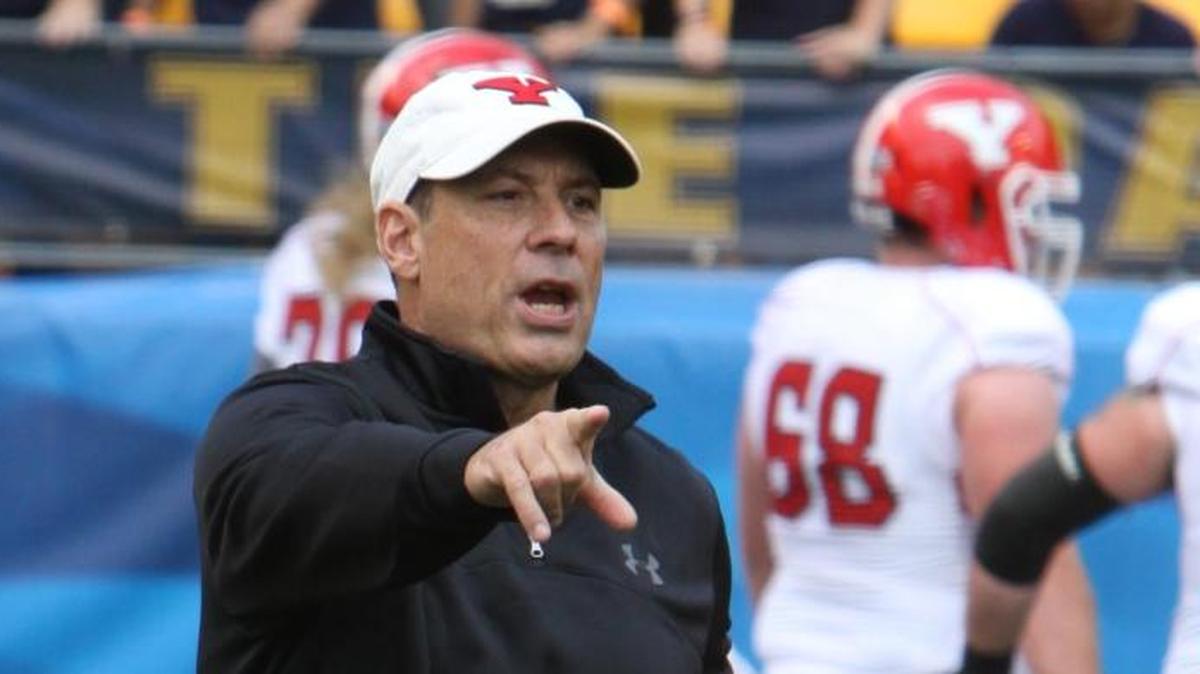 Shane Montgomery coached a potent offense at Youngstown State, which reached the Football Championship Subdivision championship game in 2016.