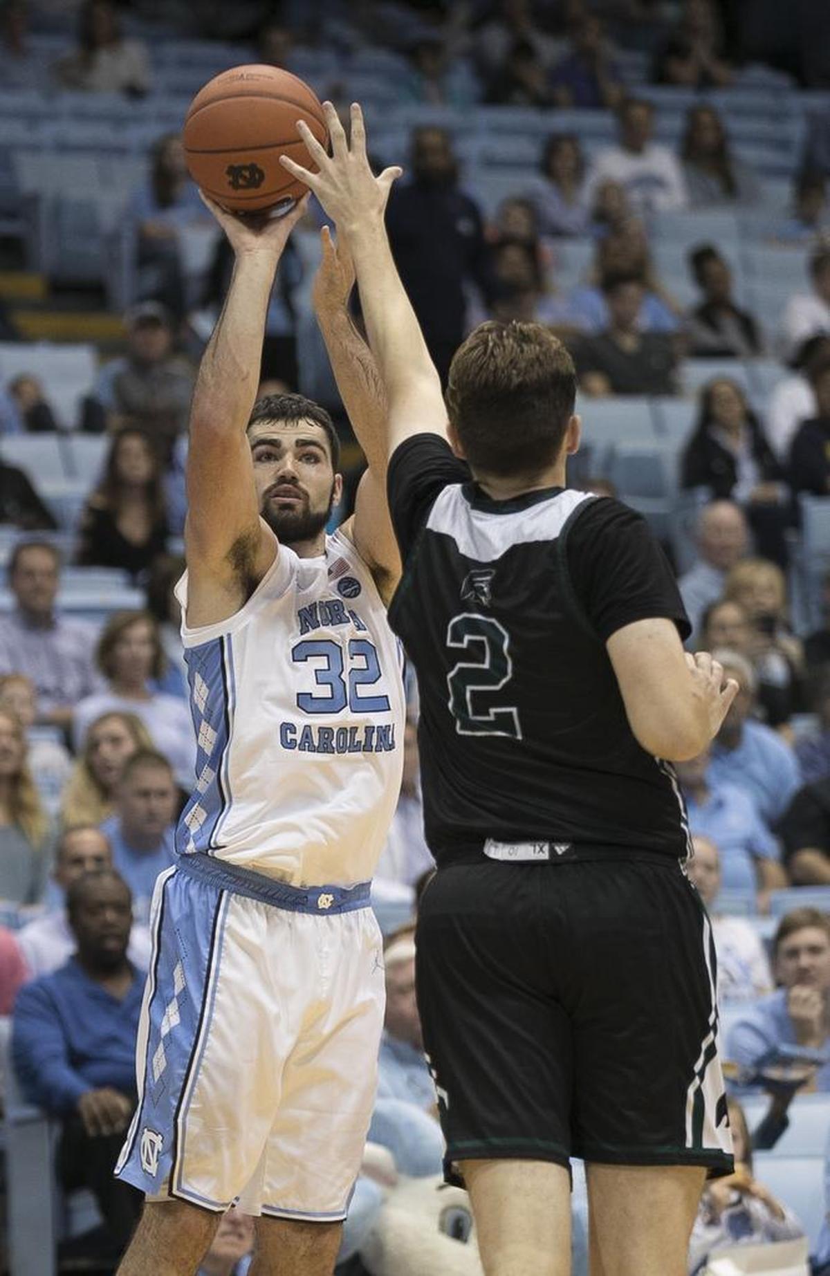 North Carolina’s Luke Maye, the former Hough High standout, is on numerous preseason All-America teams.