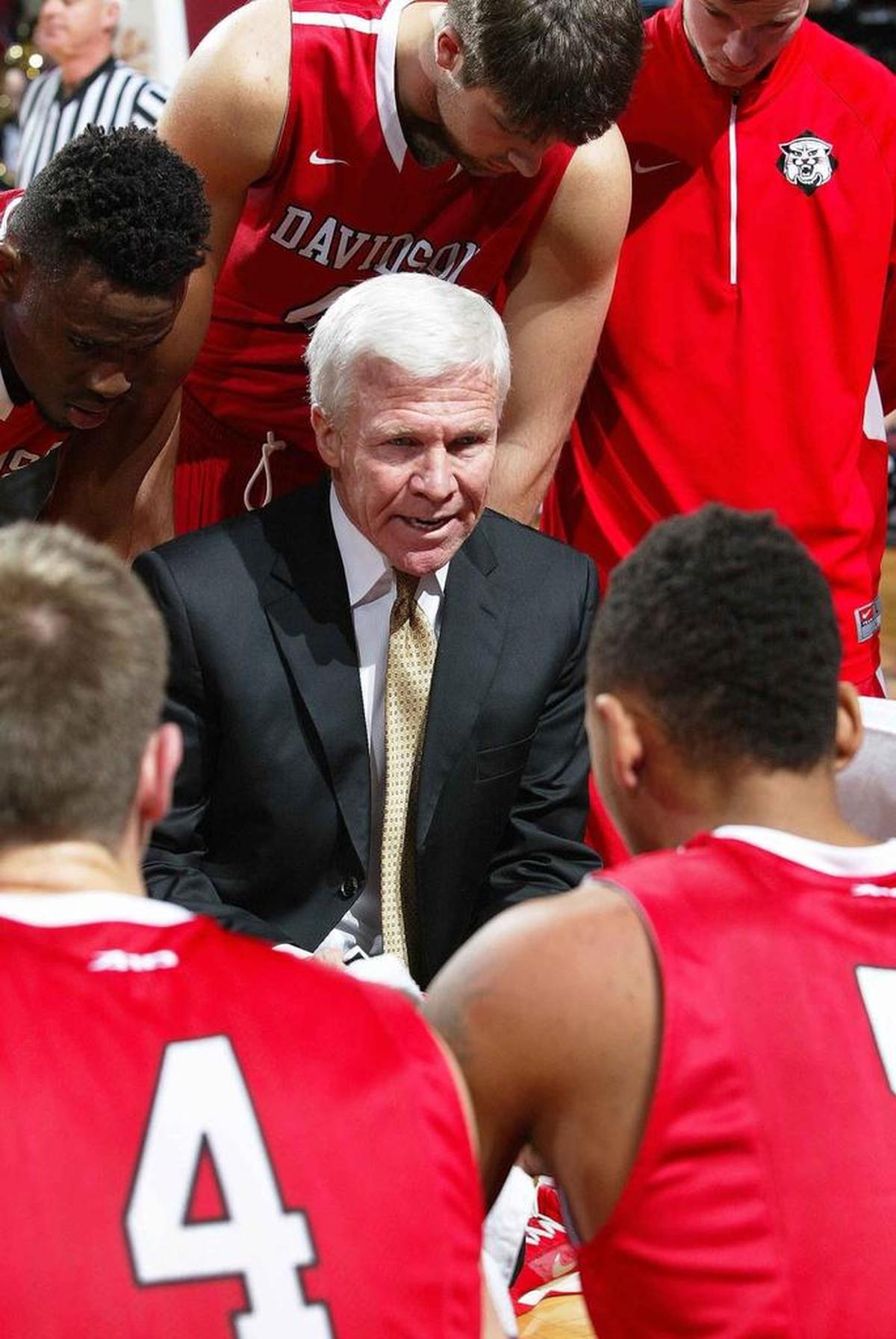 Bob McKillop is entering his 29th season as coach of the Davidson Wildcats’ basketball team.