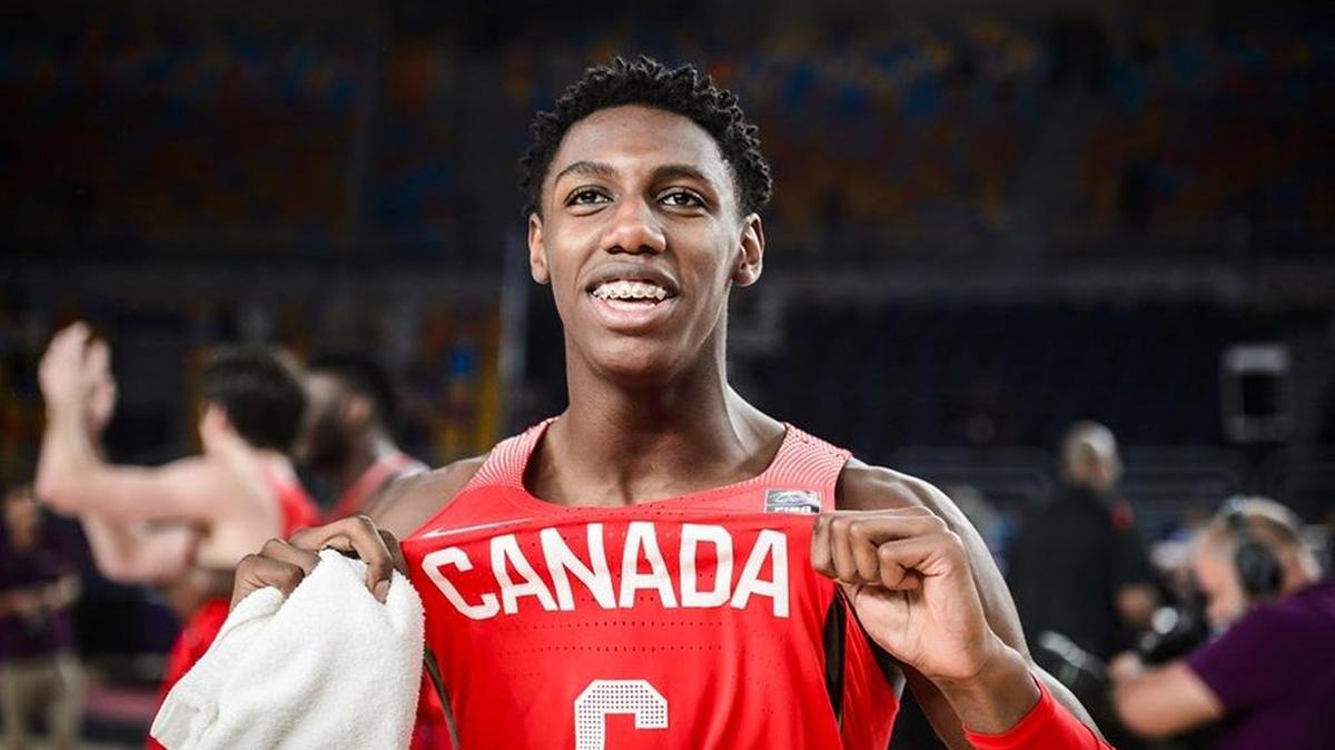RJ Barrett led Team Canada to the FIBA World Cup in Egypt in July.