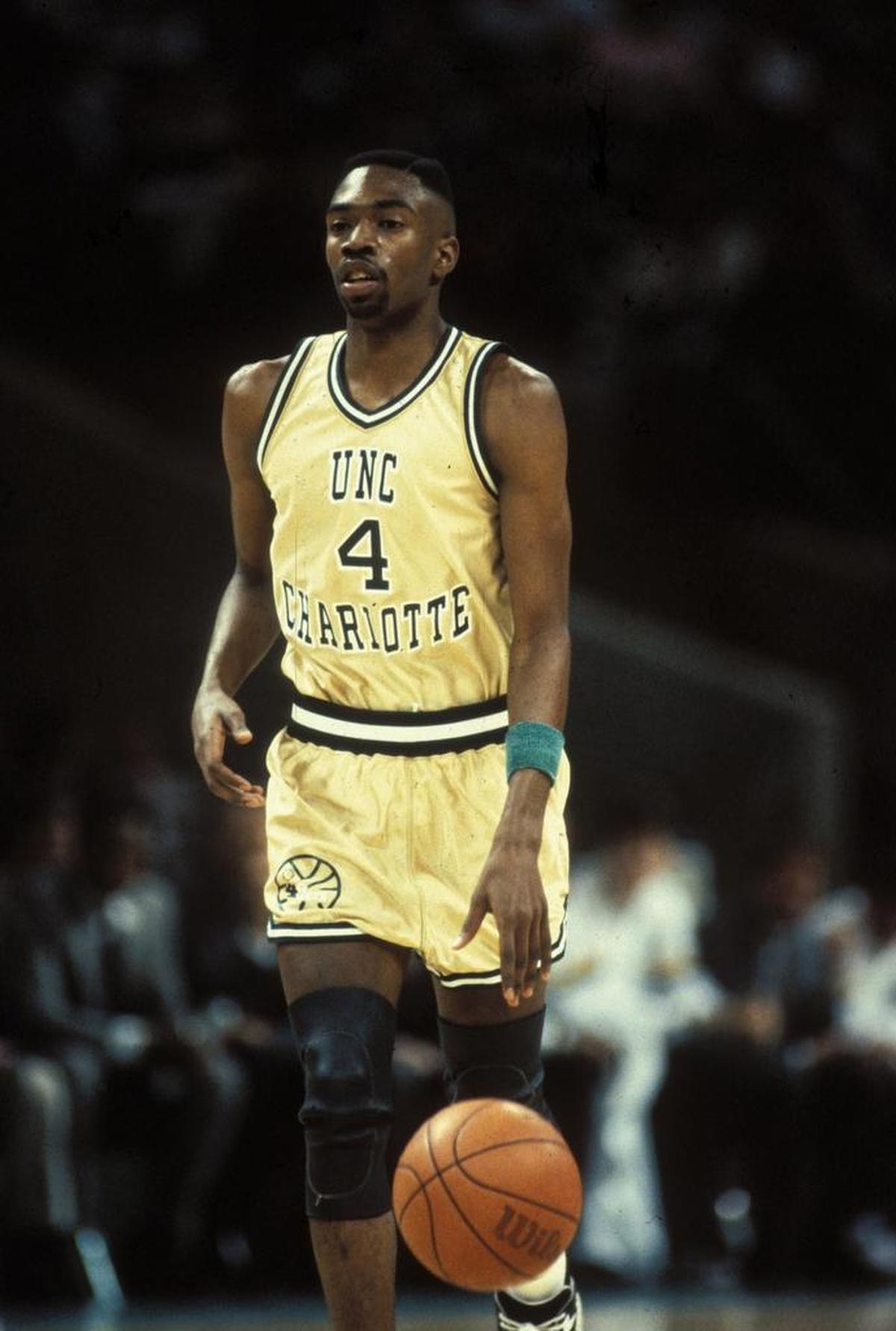 Former Charlotte 49ers guard Byron Dinkins was Sun Belt Conference Player of the Year as a junior in 1988.