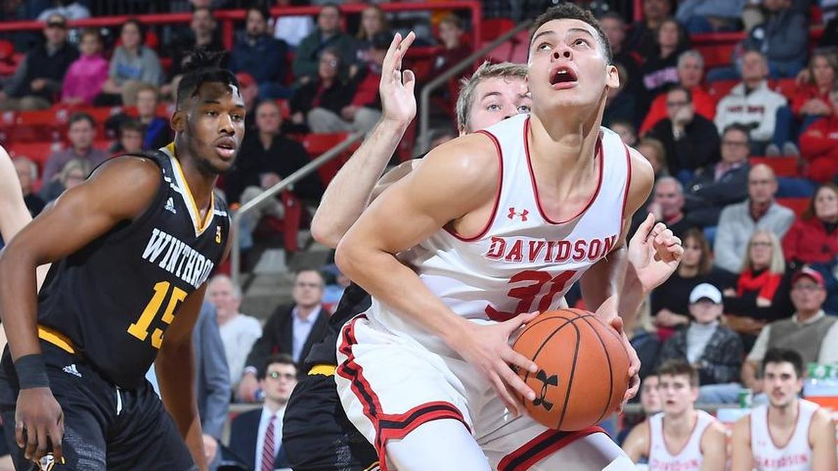 Davidson sophomore guard Kellan Grady and the Wildcats will play host to Atlantic 10 rival Saint Joseph’s on Friday. Grady averages 17.2 points to lead Davidson in scoring.
