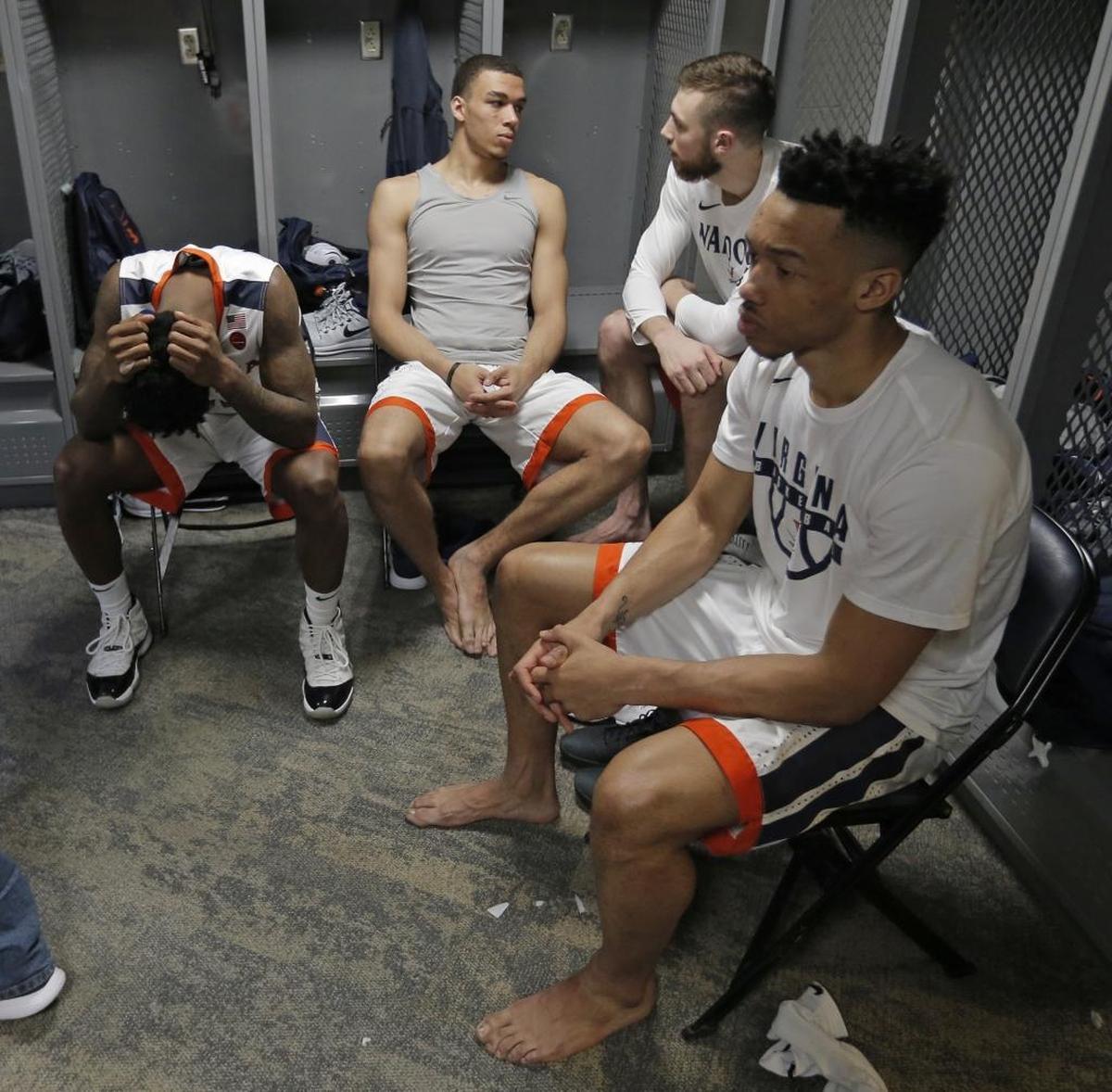No one in the Virginia locker room could muster much of an answer as to how No. 16 UMBC had pulled off the first upset of a No. 1 seed in the history of college basketball.
