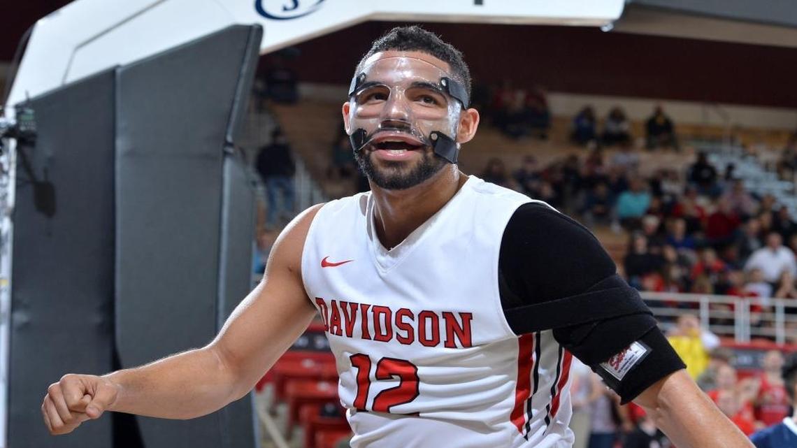 Davidson senior guard Jack Gibbs scored 34 points in the Wildcats’ 73-67 upset of top-seed Dayton in the quarterfinals of the Atlantic 10 men’s basketball tournament in Pittsburgh.