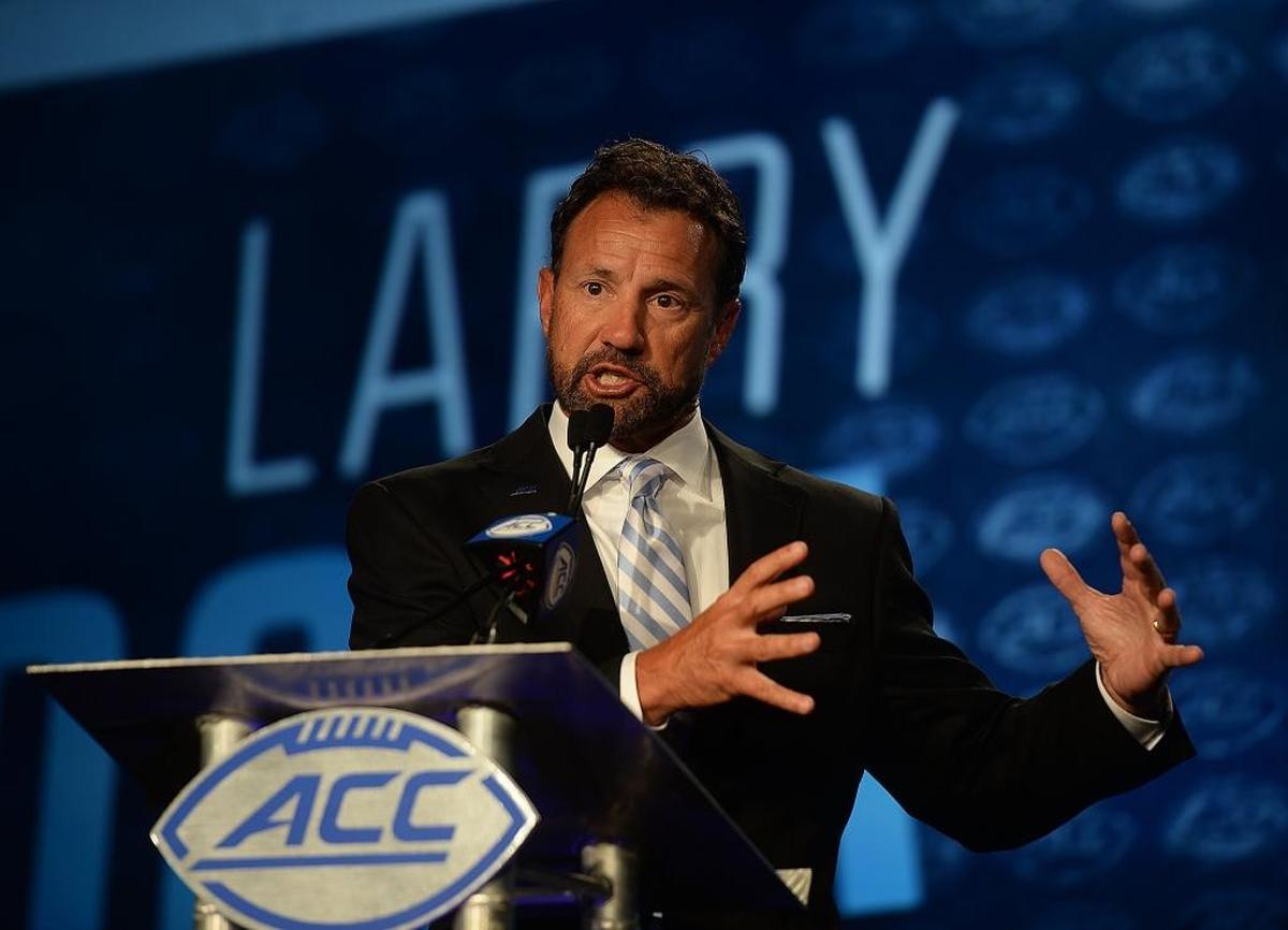 North Carolina coach Larry Fedora tried offensive tackle Bentley Spain of Providence High at guard during the Tar Heels’ spring game, and Spain could play some inside this season.