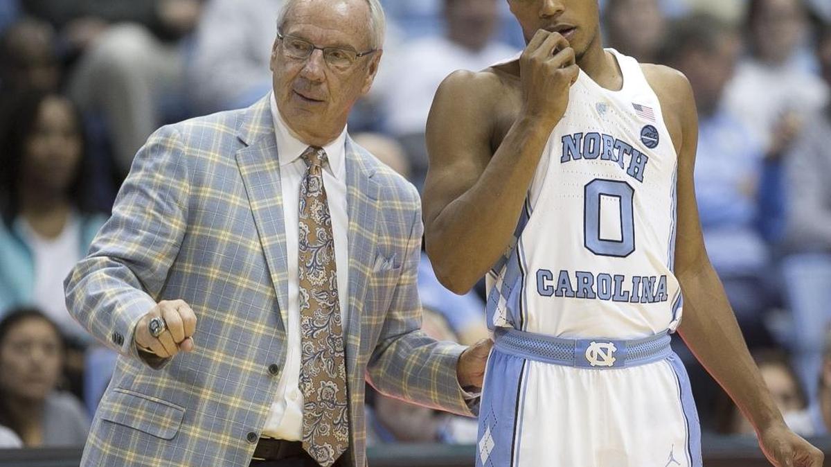 North Carolina coach Roy Williams, point guard Nate Britt and the Tar Heels will play host to Davidson on Wednesday in the Smith Center. Britt scored a team-high 17 points in the Tar Heels’ 96-65 win against Davidson last season.