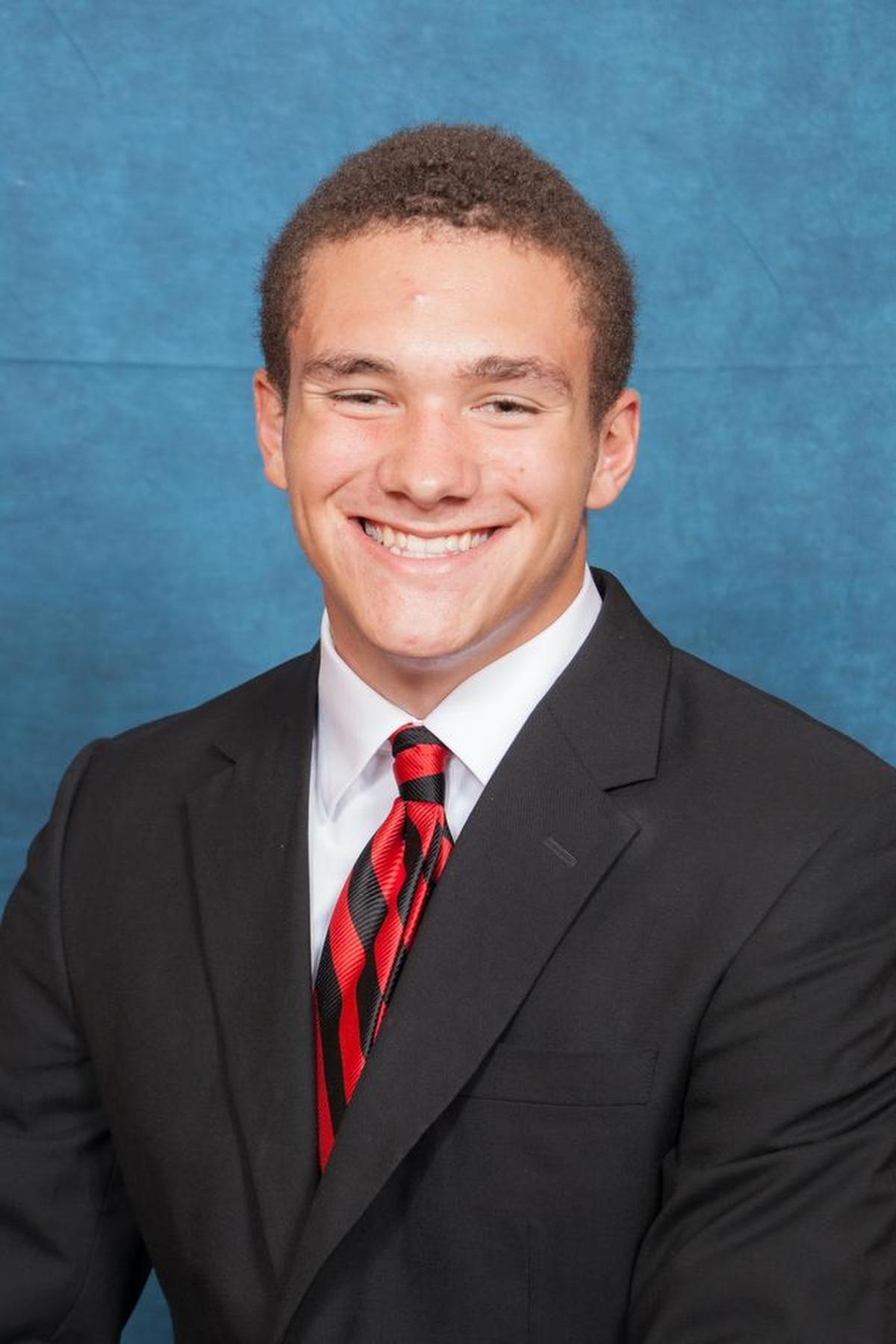 Wesley Dugger is a freshman running back at Davidson.