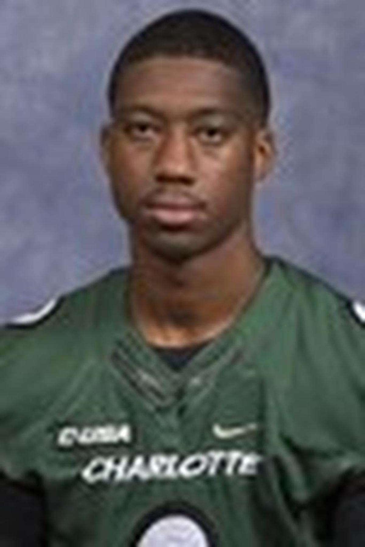 Charlotte 49ers freshman receiver Victor Tucker.