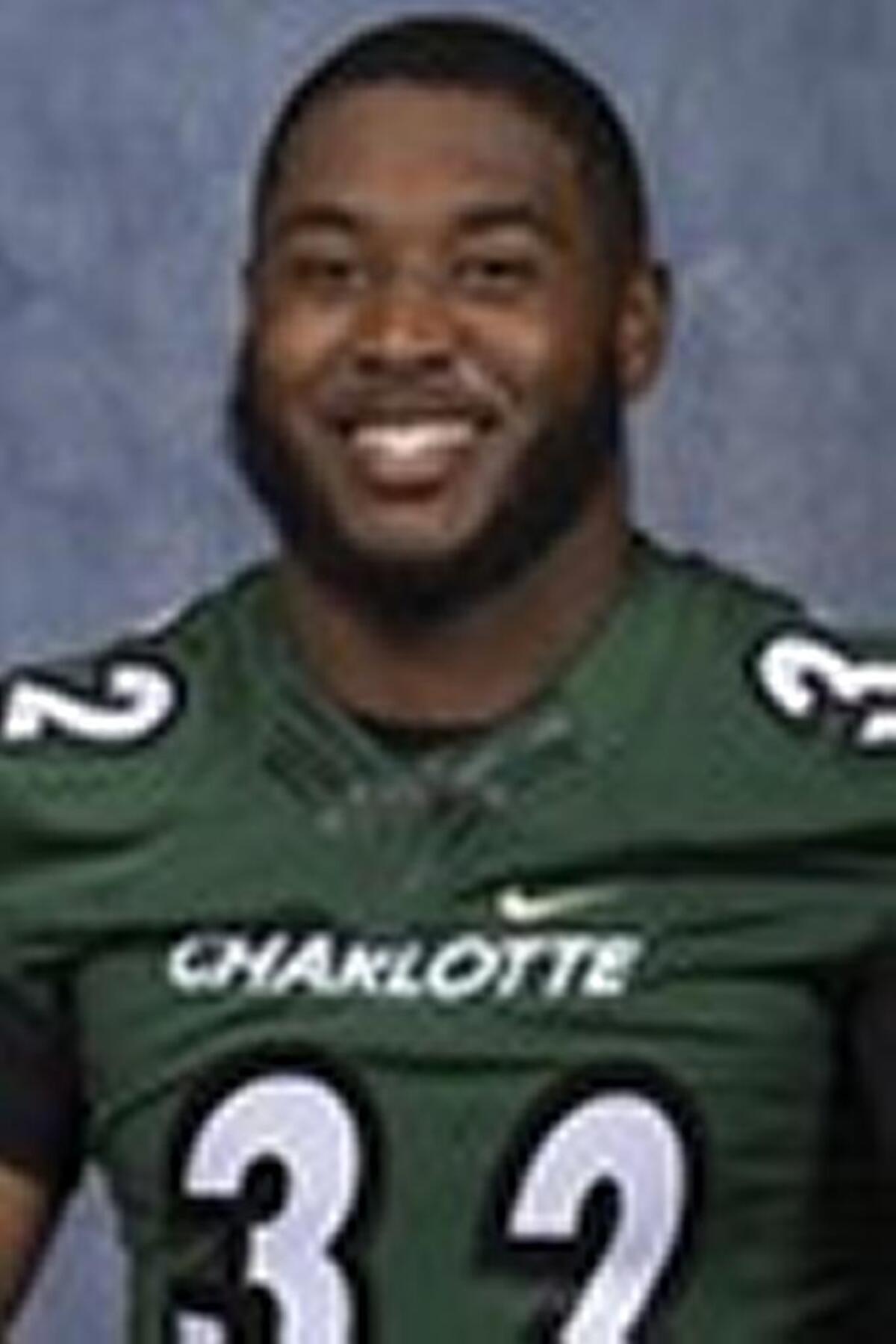 Benny LeMay is a sophomore running back for the Charlotte 49ers.