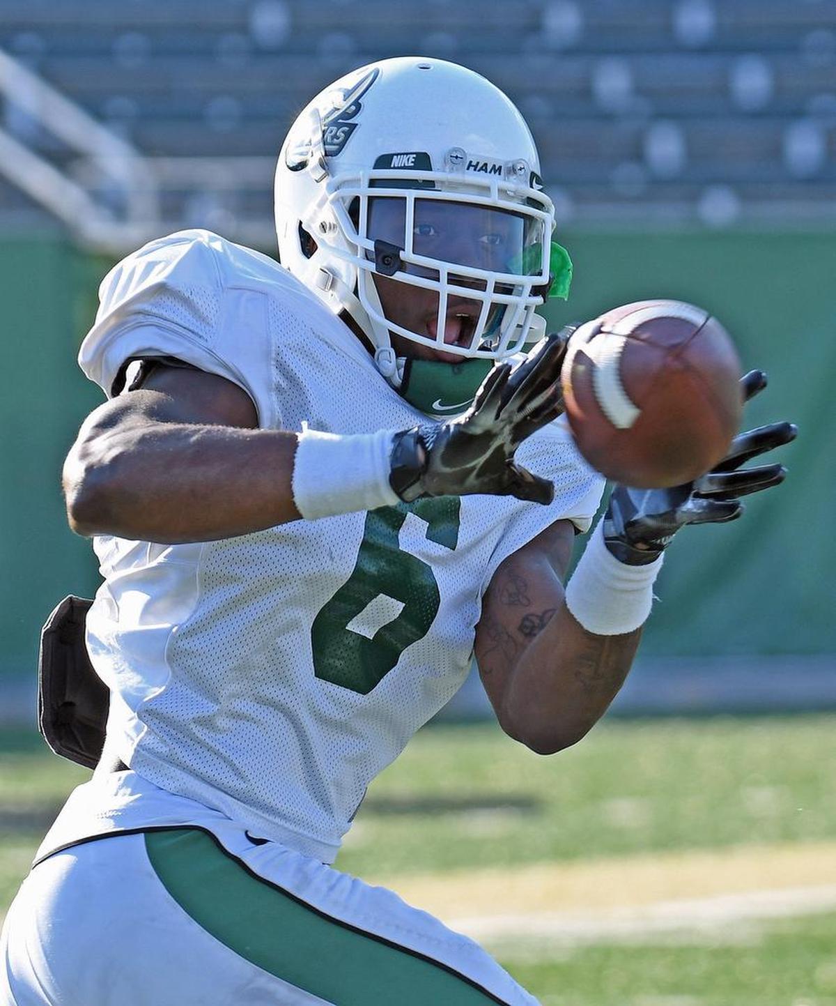 Charlotte 49ers wide receiver Workpeh Kofa.