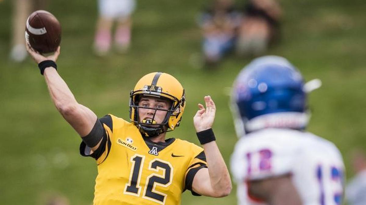Appalachian State redshirt sophomore Zac Thomas is the front-runner to replace four-year starter Taylor Lamb at quarterback.