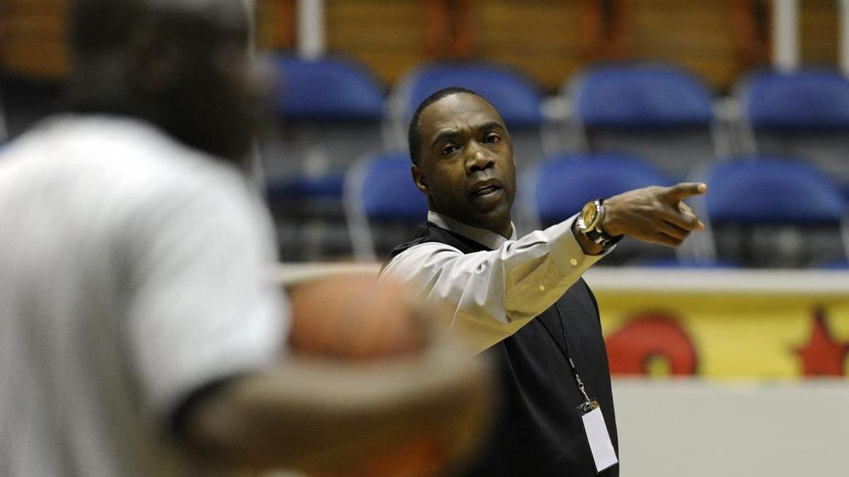 Byron Dinkins spent the past eight seasons as a successful high school basketball coach. He returned to his alma mater this spring to be the Charlotte 49ers’ director of player development.