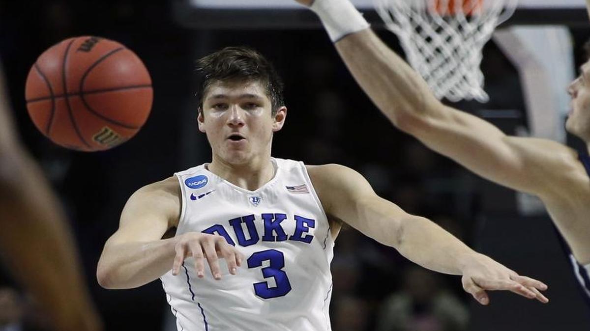 Duke’s Grayson Allen (17.7 points a game) remains the Blue Devils’ leading scorer heading into Monday night’s game.