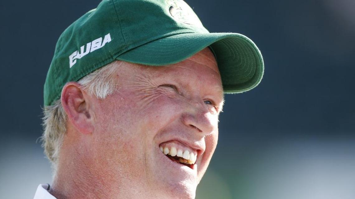 Charlotte 49ers coach Brad Lambert shook up his offensive staff Monday, after his team went 0-4 in Saturday’s shutout home loss to Georgia State.