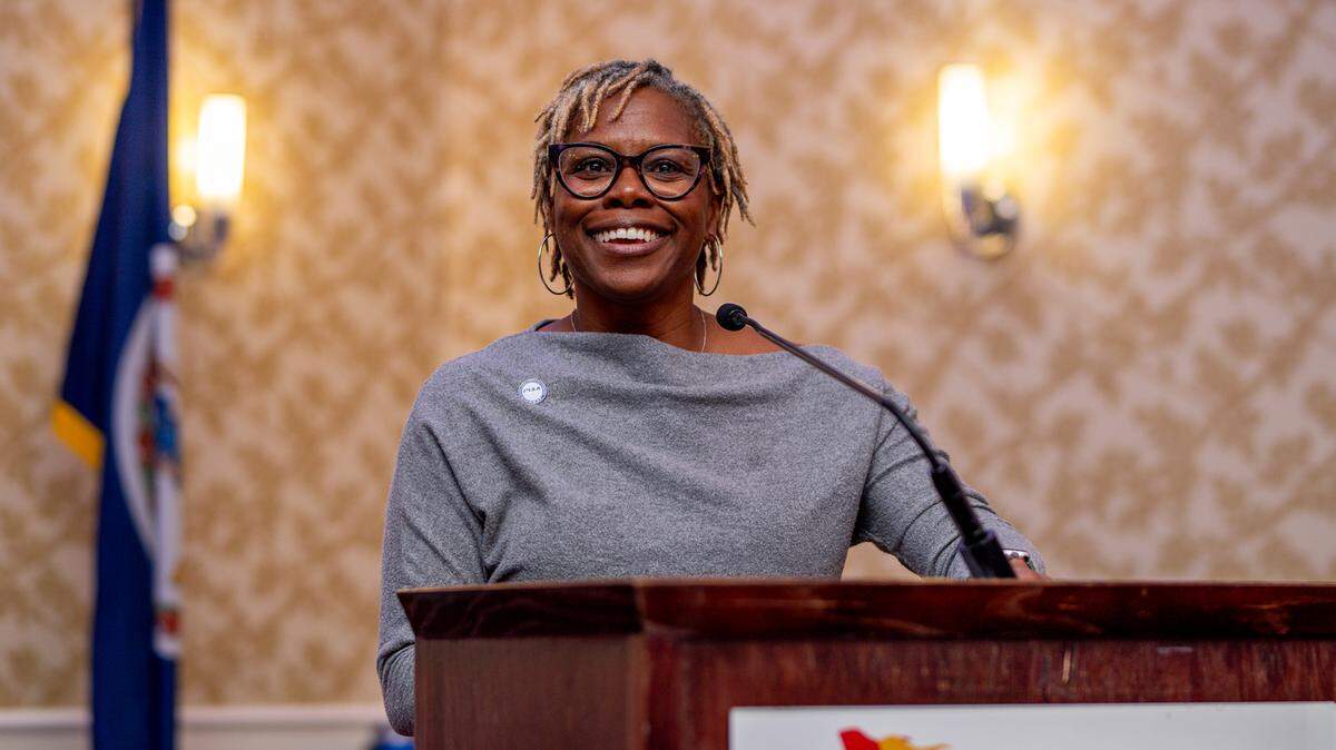 Jacqie McWilliams-Parker was a player, a coach — and is now the commissioner — of the CIAA. She was appointed to her post in 2012.