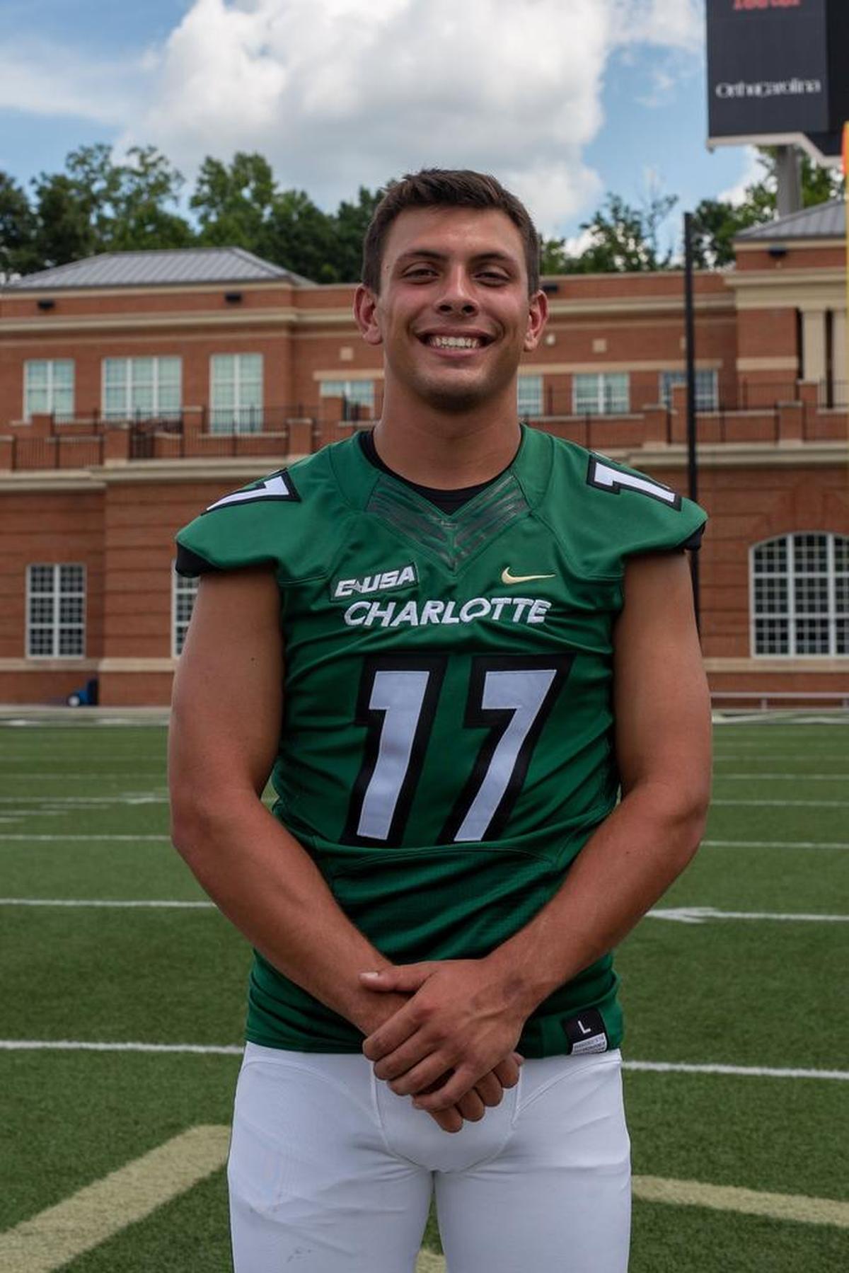 Redshirt freshman quarterback Chris Reynolds, a former walk-on, will lead the Charlotte 49ers’ offense against Appalachian State on Saturday.