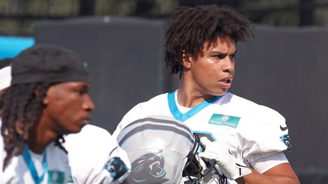 The one question Carolina Panthers ascending receiver Jalen Coker won’t answer