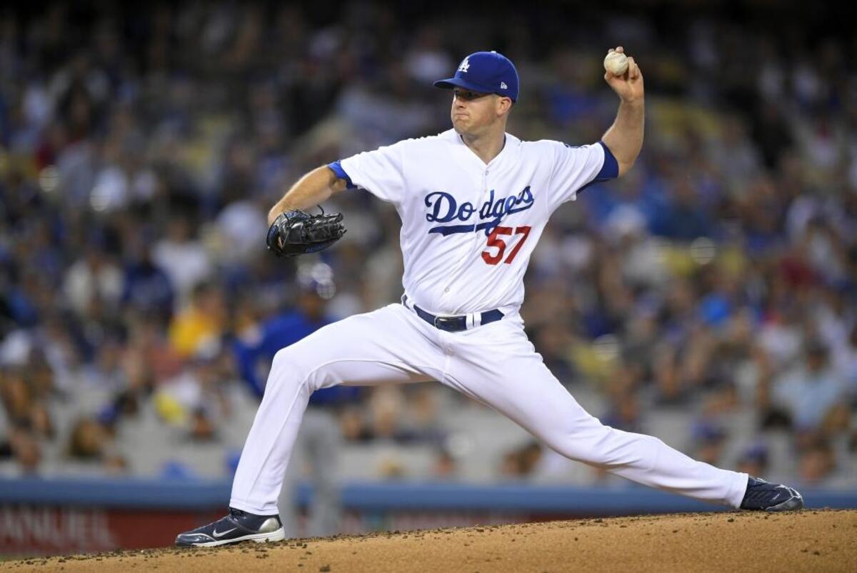 Los Angeles Dodgers starting pitcher Alex Wood, an Ardrey Kell grad, won a national baseball award this week