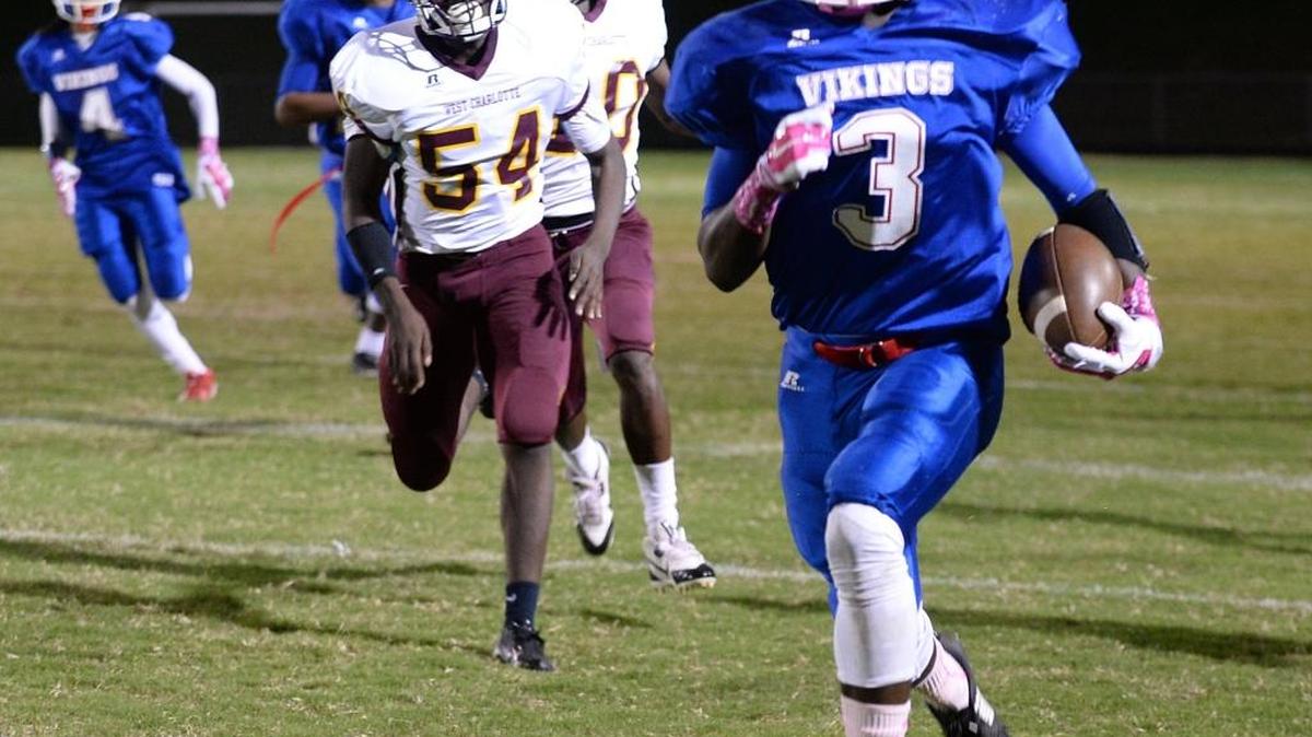 North Meck and star receiver De'Montrez Buroughs are one of the season’s biggest surprises at 7-2 -- and just two games away from an improbable MECKA 8 title
