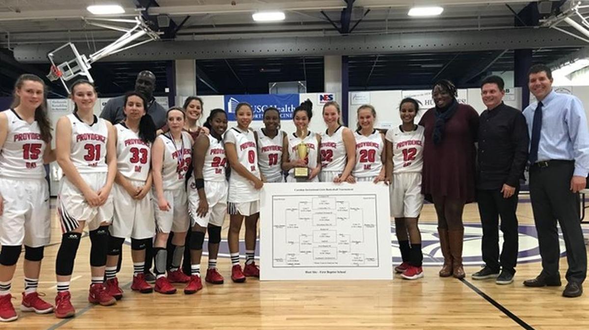 Providence Day’s girls won a tournament championship Saturday