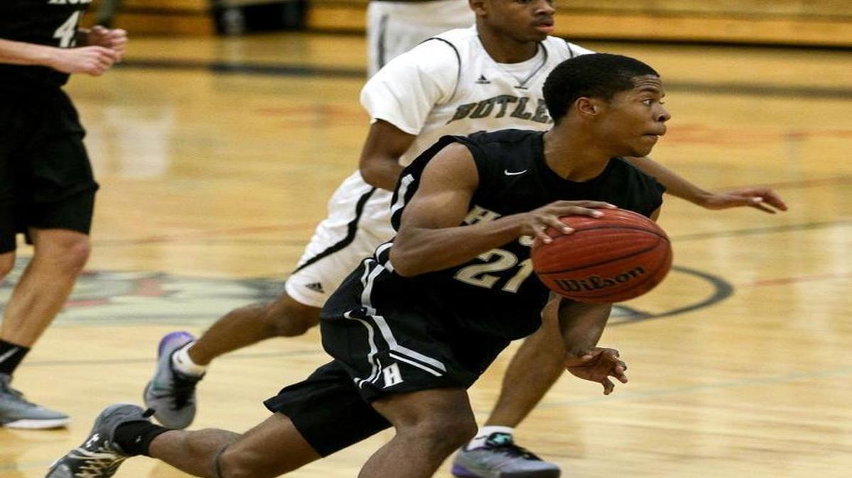 Hough guard Ryan Friday has helped his team win seven straight and earn a top 10 Observer Sweet 16 berth. (Nell Redmond photo)