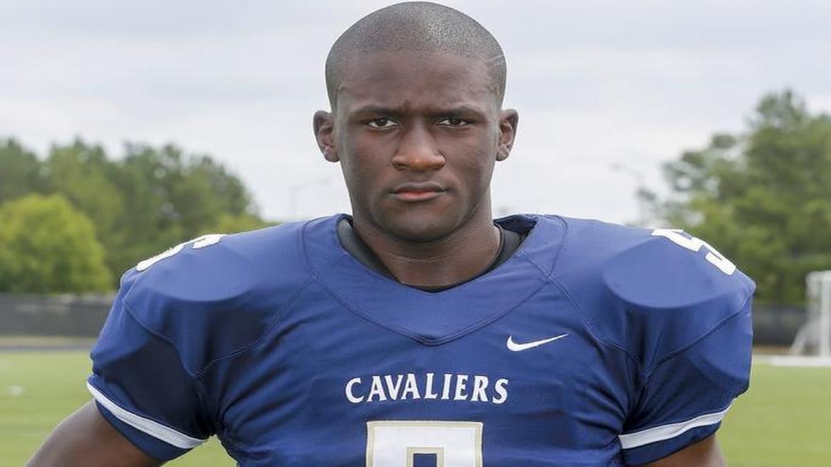 Cuthbertson wide receiver JT Cauthen. (Nell Redmond photo)