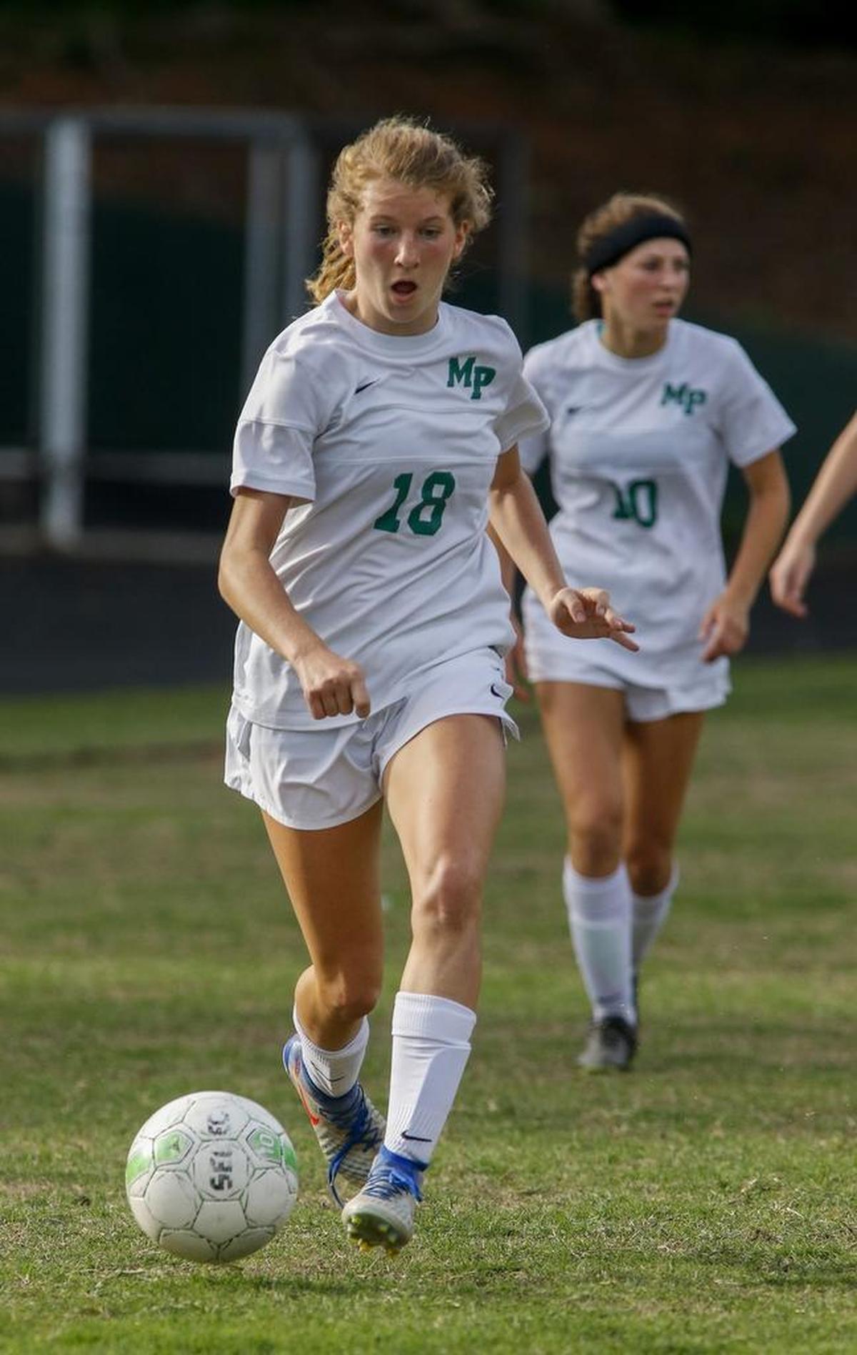 Myers Park forward Laughlin Ryan and the Mustangs fell 1-0 on the road to West Forsyth in Friday’s regional semifinal