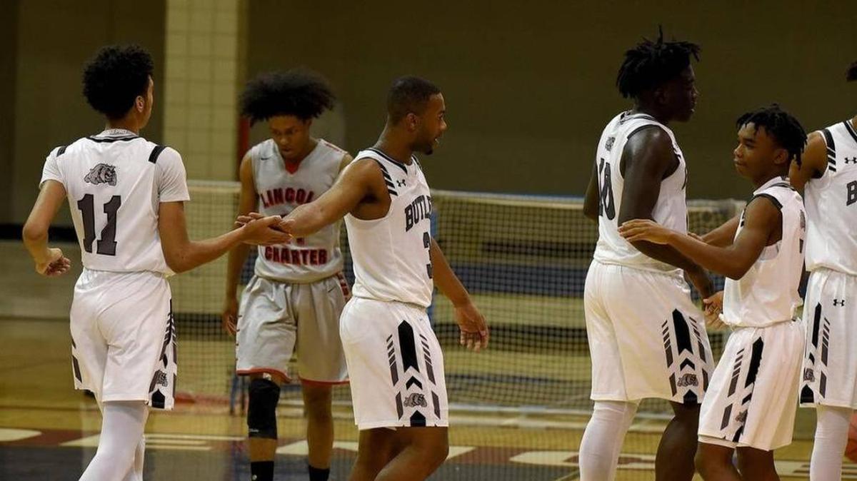 Butler star DJ Little, center, and the Bulldogs have a big Southwestern 4A conference game Friday.