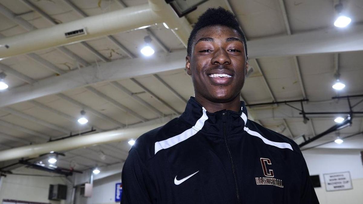 Jairus Hamilton, is a 6-8 sophomore, who plays for Concord's Cannon School. He’ll play in the Underclassman All-American game Wednesday in Indiana.