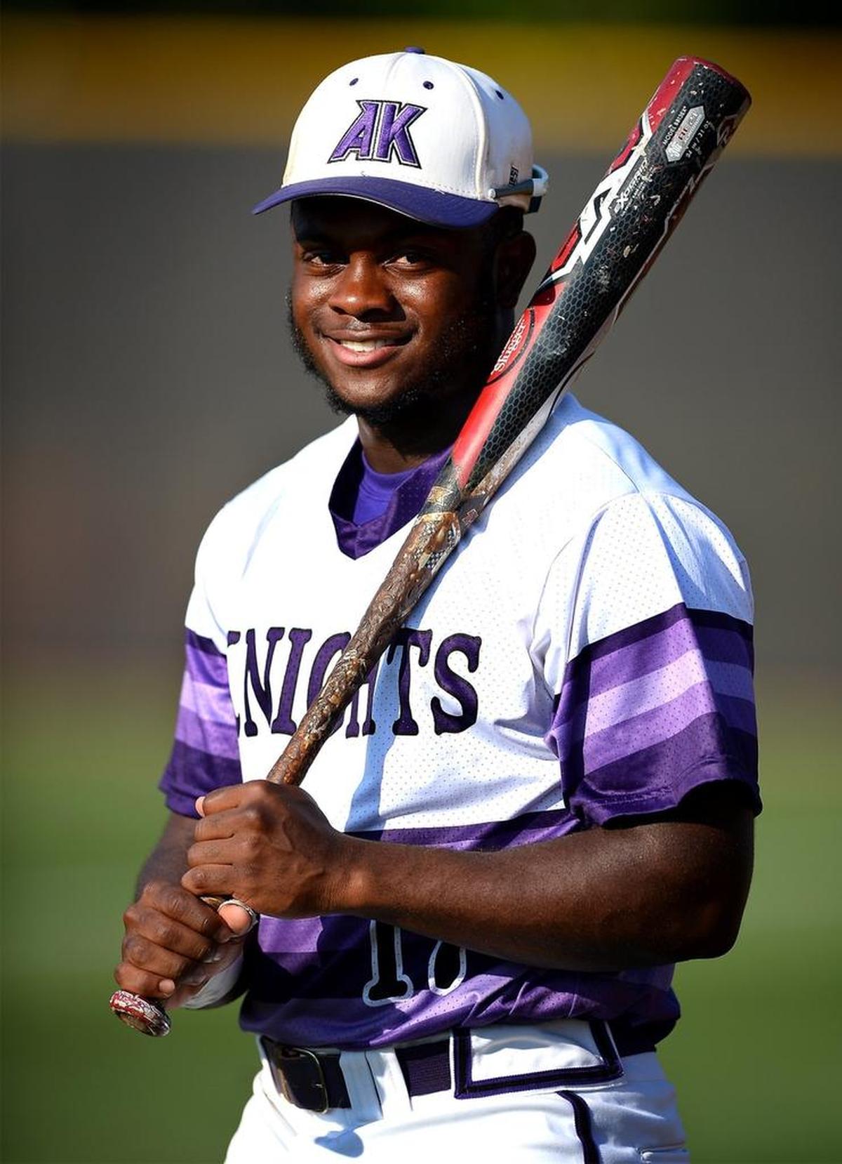 Ardrey Kell star Cameron Brantley has safely stolen 19 bases in 20 attempts, setting a school record. That’s partly due to an increase in speed and agility that he attributes to drinking more water than Gatorade.