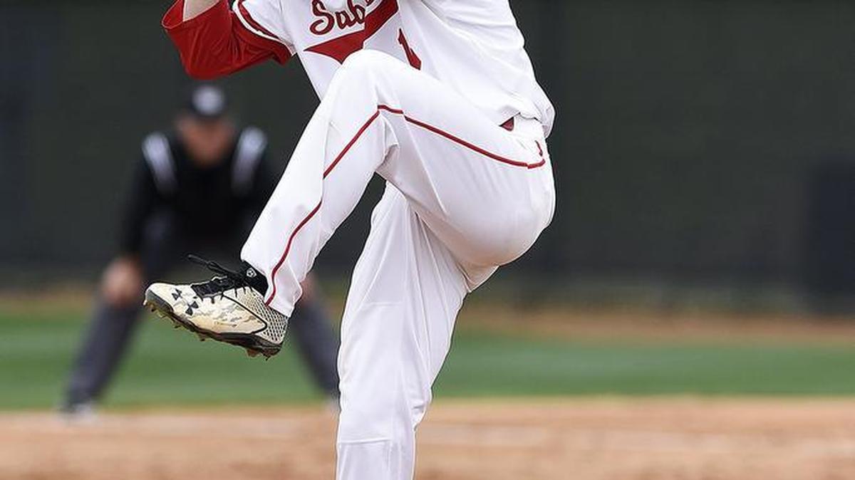 South Meck freshman Woodson Alexander gave up only four hits in six innings during Saturday’s win.