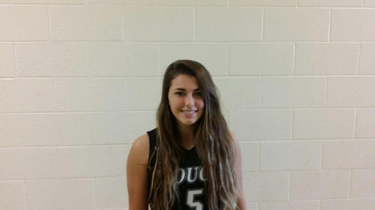 Hough girls basketball player Alex Denny