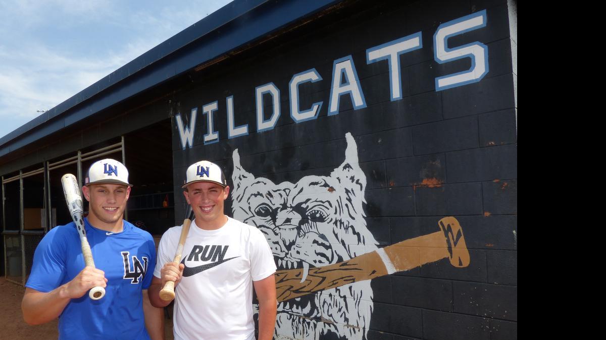 
Riley Zaiyicek, left, and Zach Little  have both had record-setting seasons with Lake Norman’s baseball team. 
