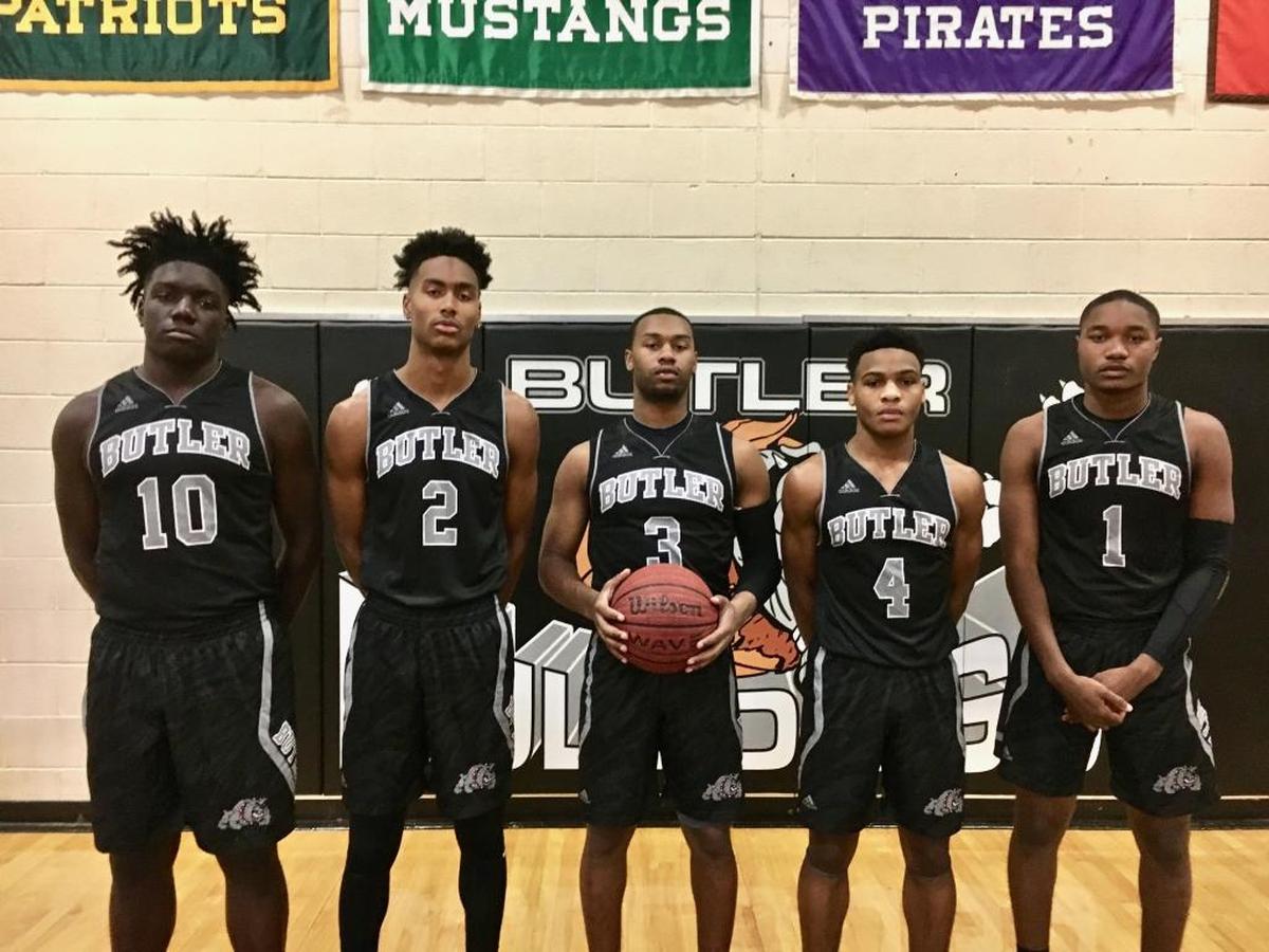 Butler High’s starting 5